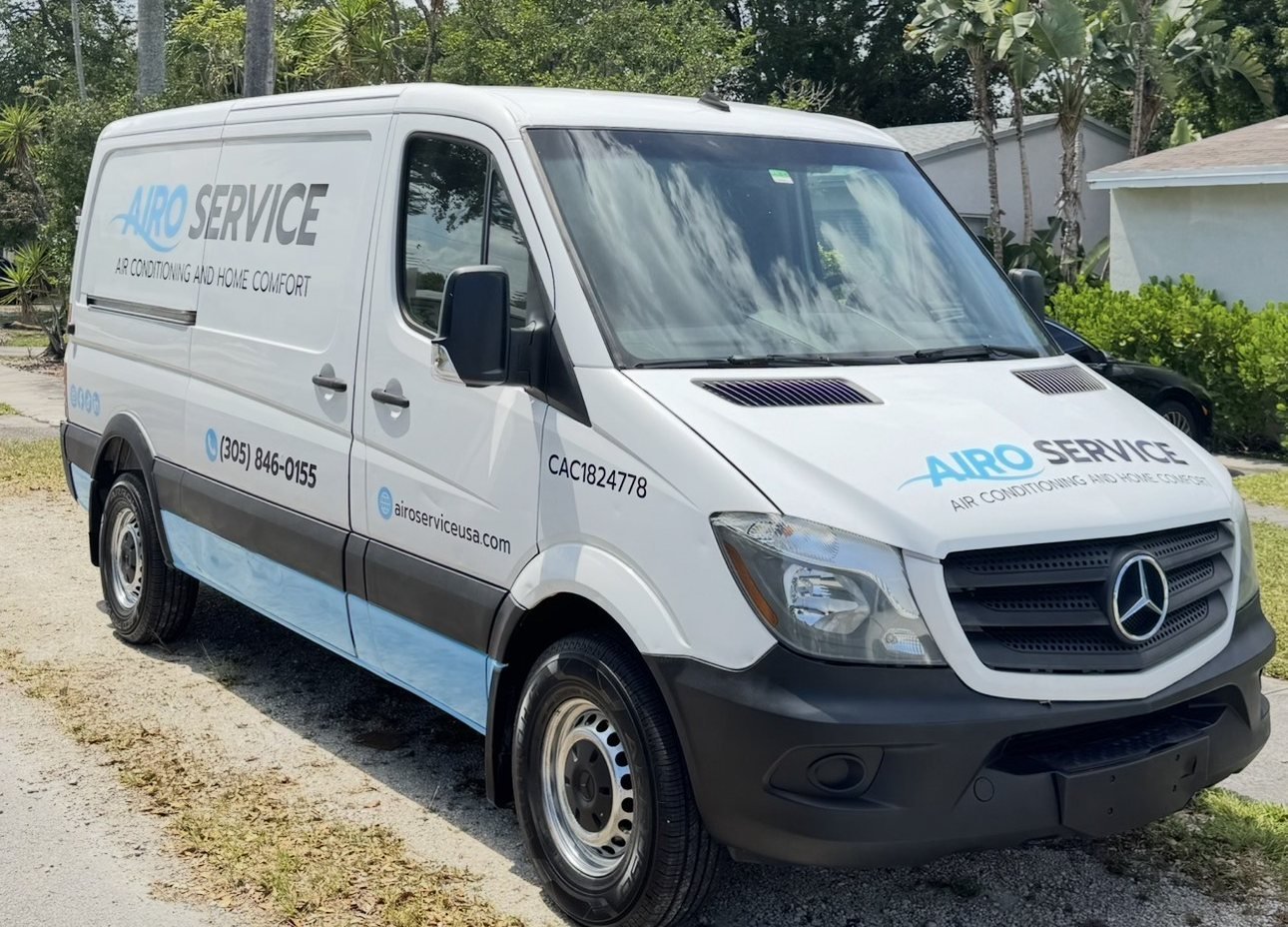 Airo Service team member on site in South Florida